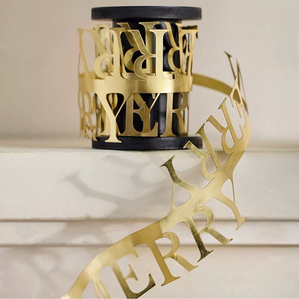 TERRAIN Merry Metal Garland